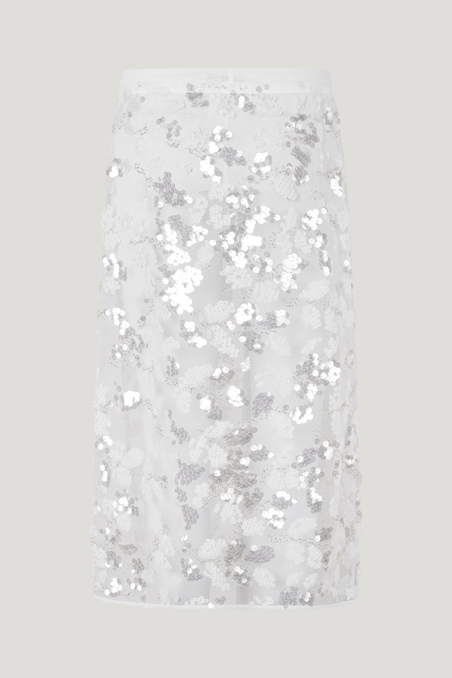 Saina Skirt - White Sequin by Baum und Pferdgarten