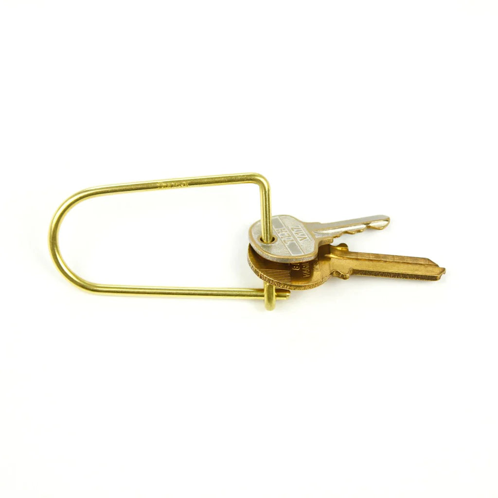 Single Line Keyring - Gold by Diarge