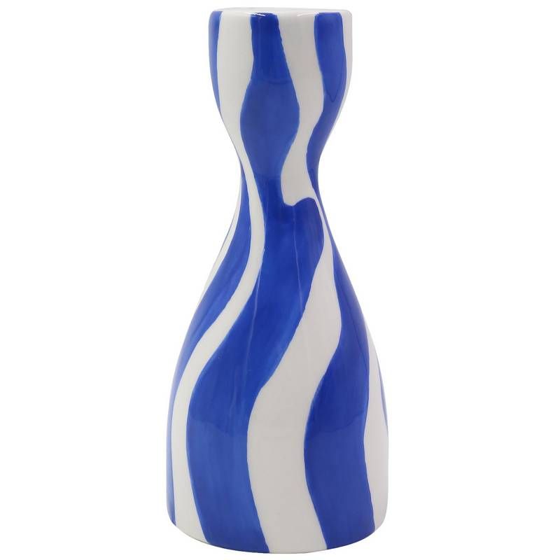 Nino Candle Holder - Bold and Blue by Que Rico