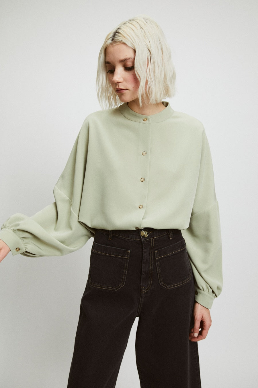 Miller Shirt - Sage Green by Rita Row