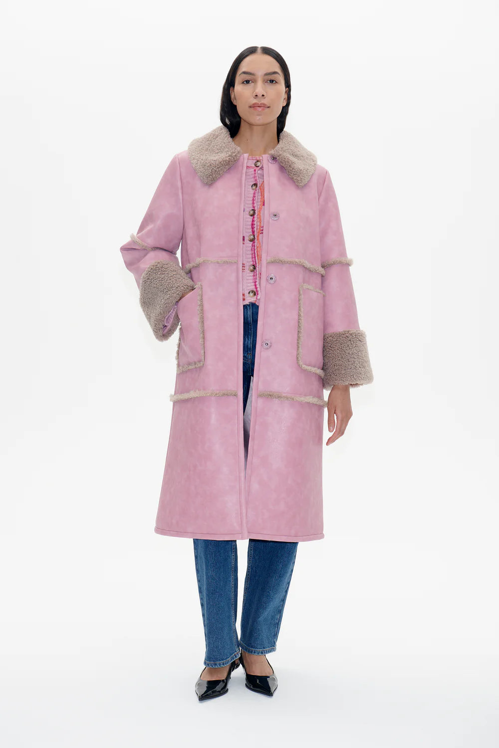 Dafne Coat - Washed Lilas by Baum und Pferdgarten