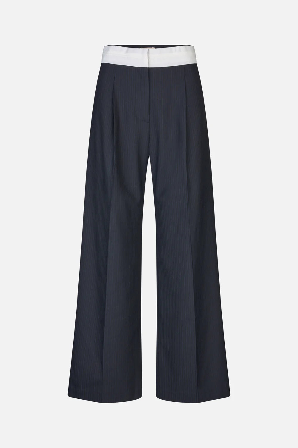 Neyat Trousers - Blackish Pinstripe by Baum und Pferdgarten