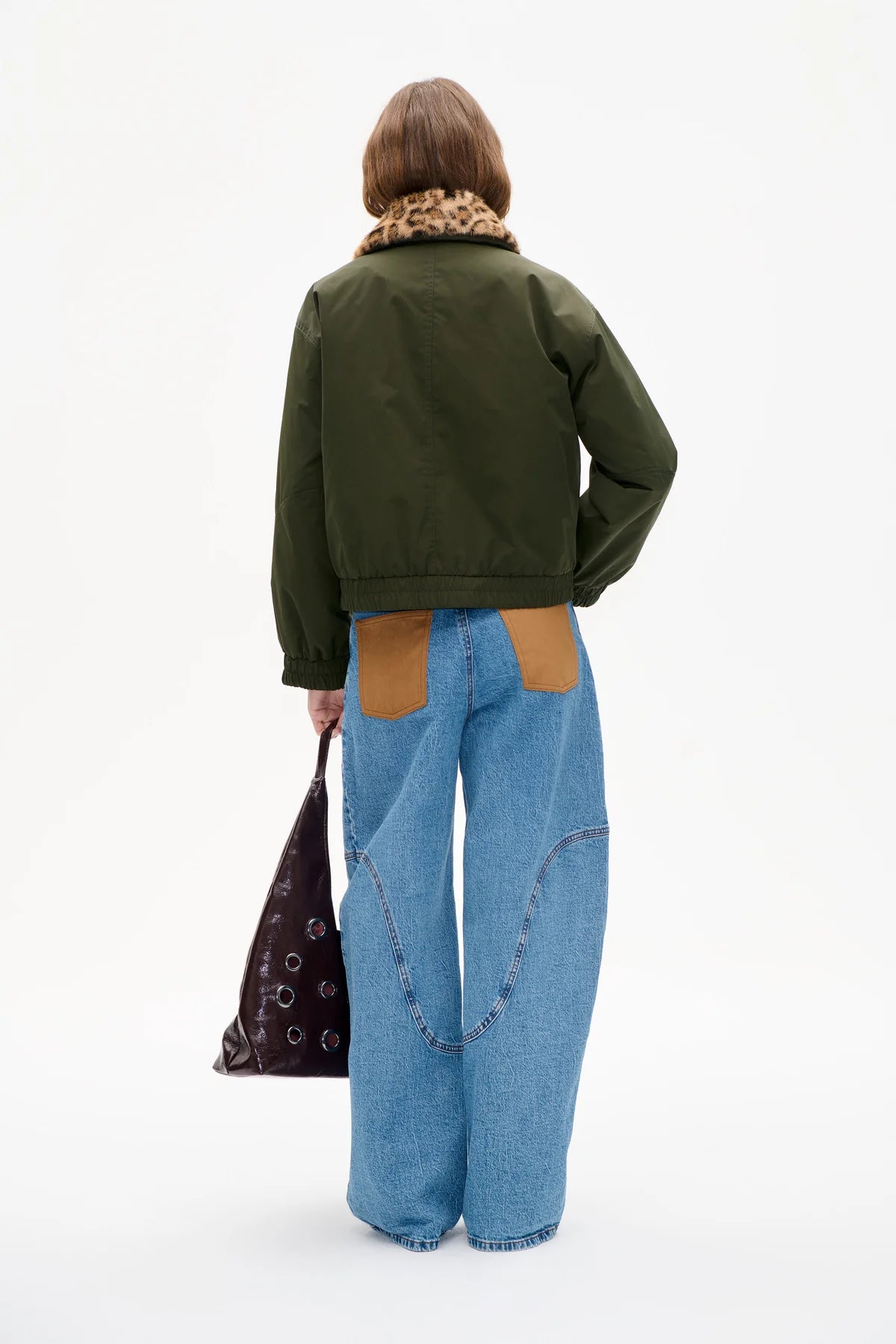 Bronte Jacket - IRosin Green Leopard by Baum und Pferdgarten