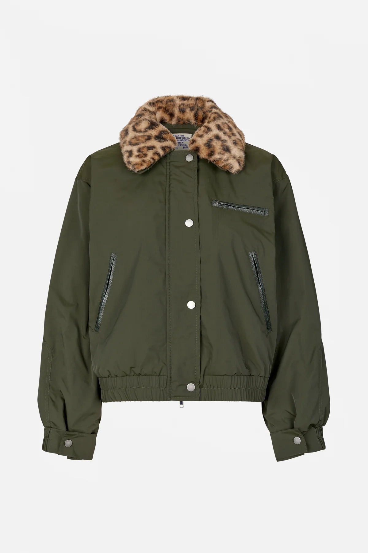 Bronte Jacket - IRosin Green Leopard by Baum und Pferdgarten