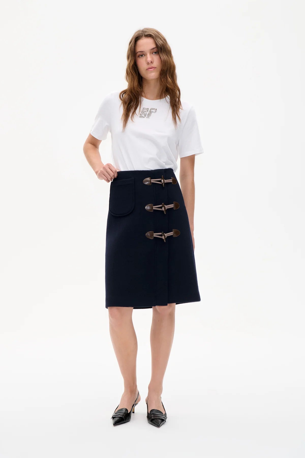 Sheila Skirt - Deep Well Blue by Baum und Pferdgarten