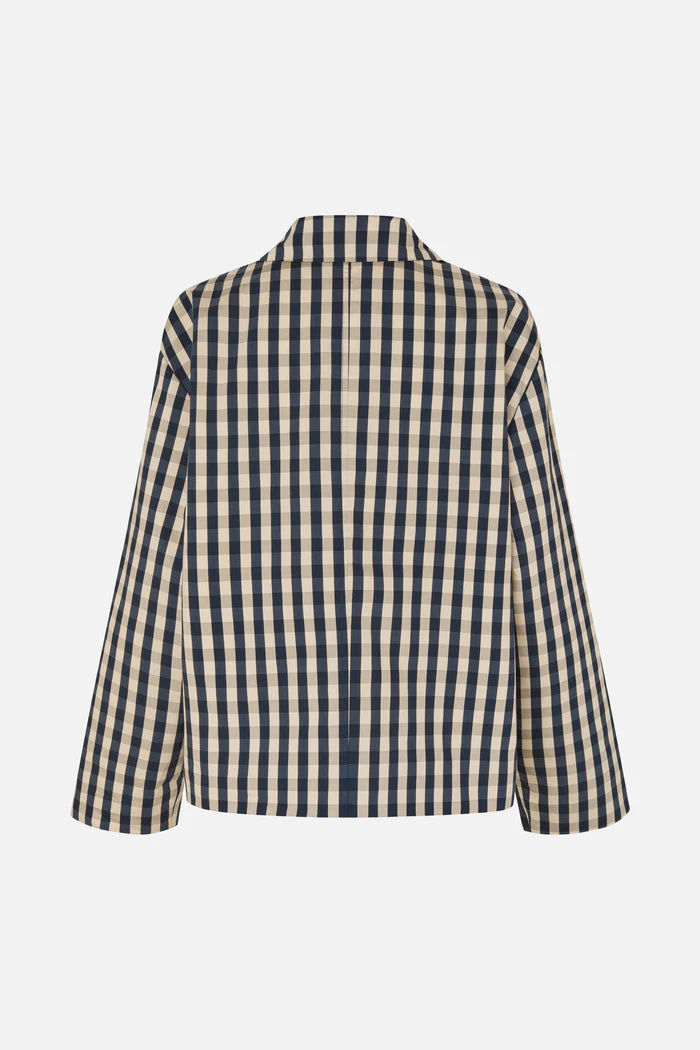 Bani Jacket - Navy Creme Check by Baum und Pferdgarten
