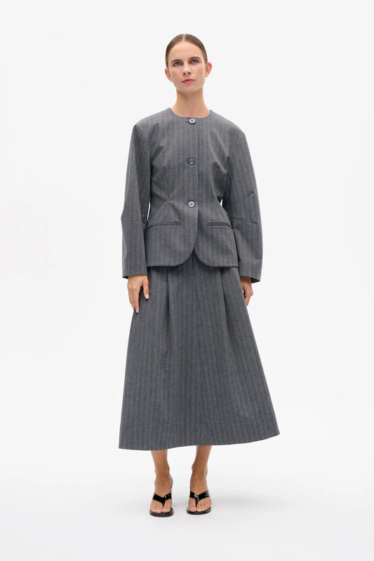 Botilda Blazer- Grey Stripe by Baum und Pferdgarten