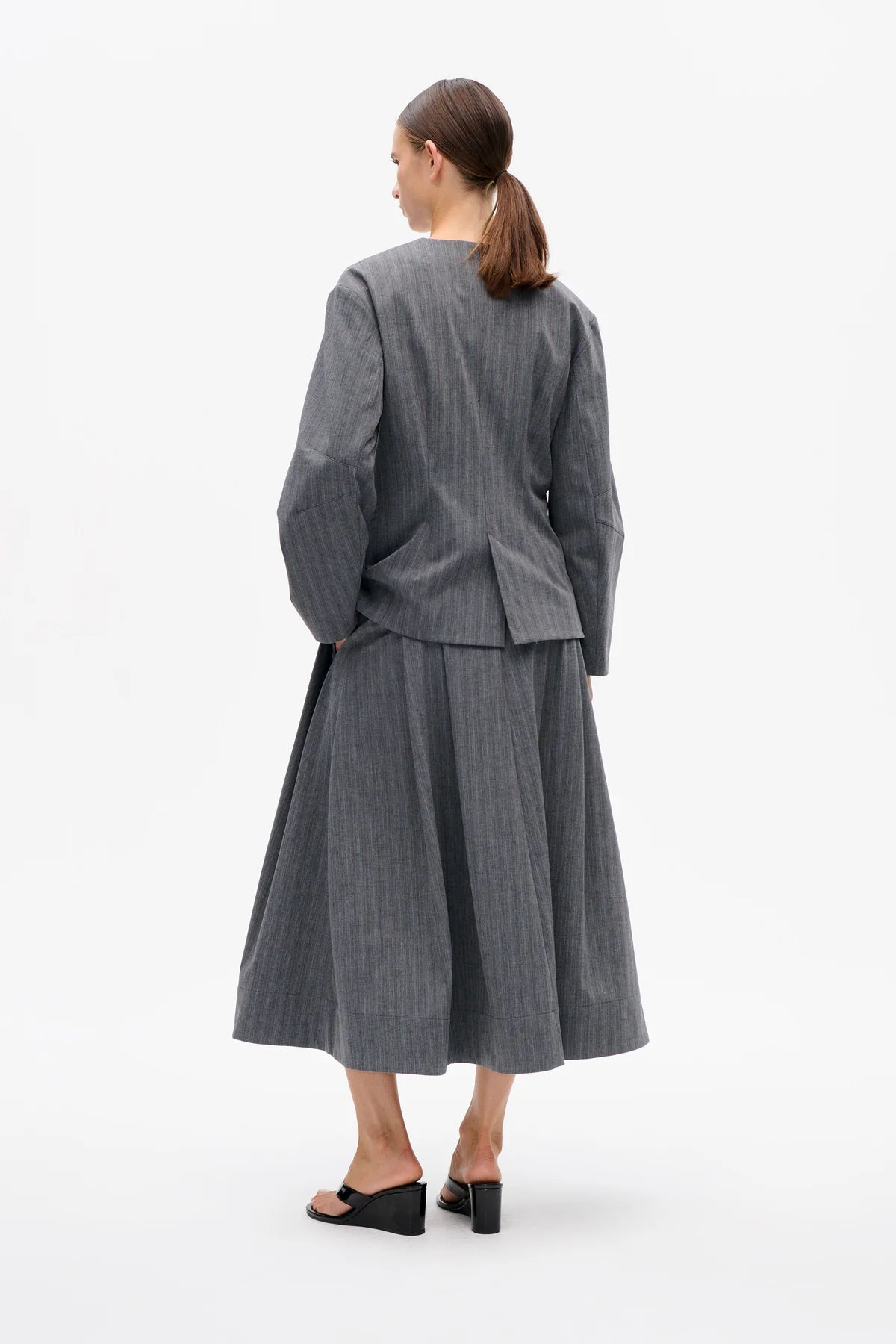 Botilda Blazer- Grey Stripe by Baum und Pferdgarten