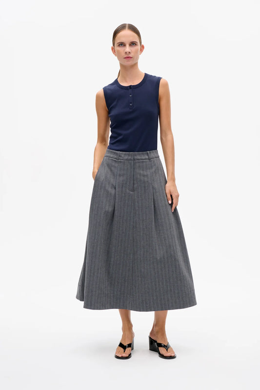 Sabrinna Skirt - Grey Stripes by Baum und Pferdgarten