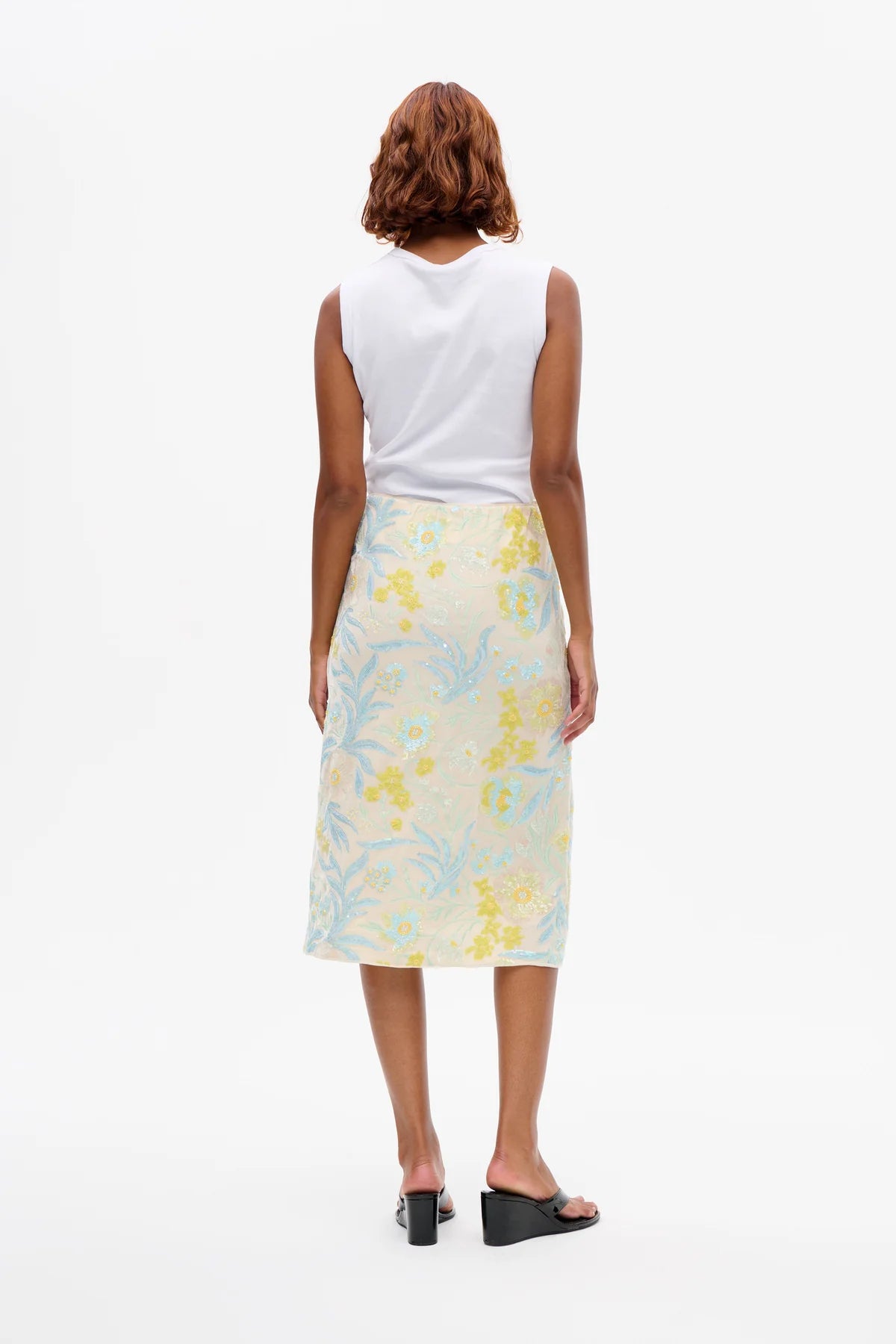 Jolette Skirt - Pastel Sequins Flower by Baum und Pferdgarten