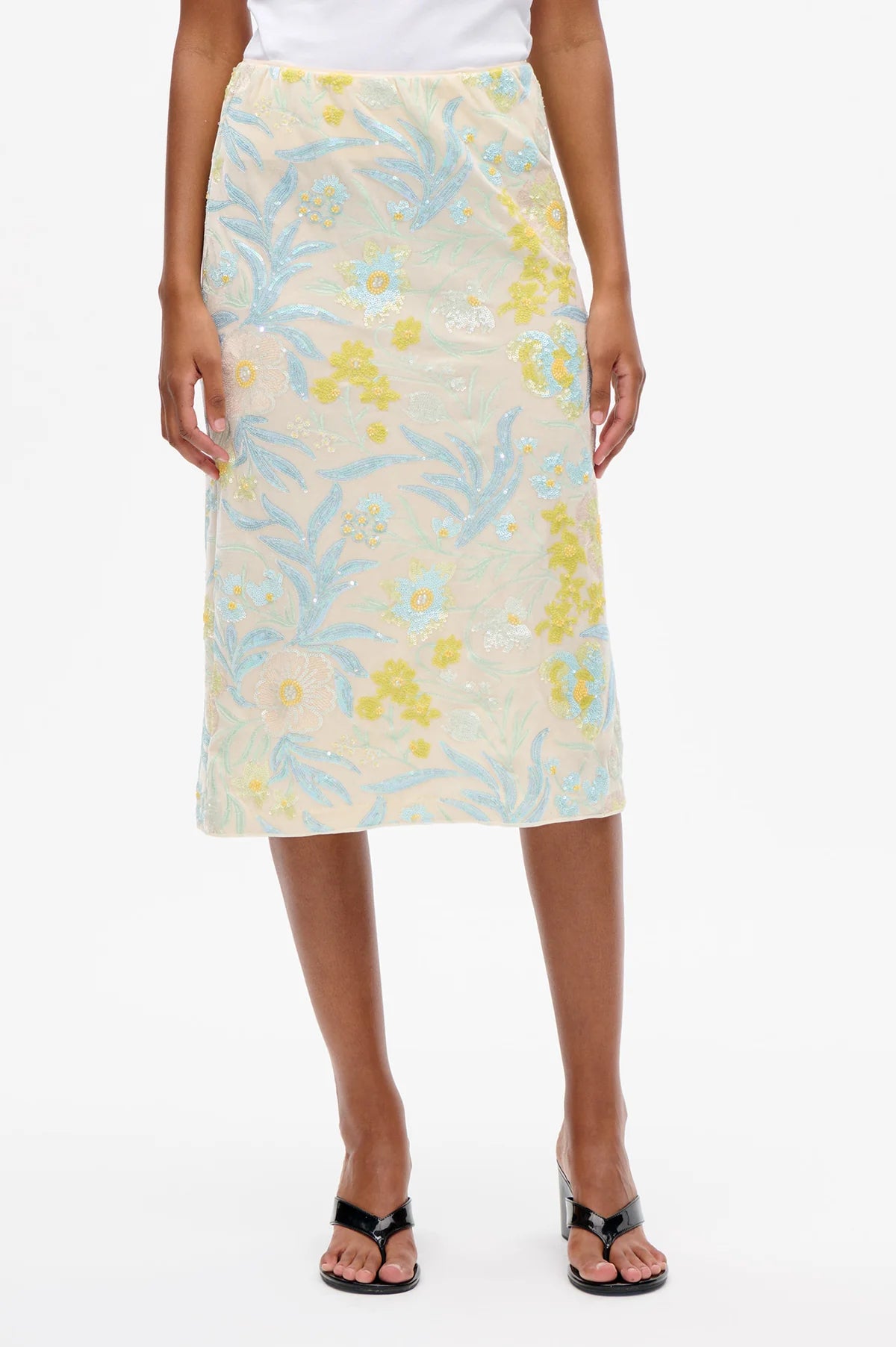 Jolette Skirt - Pastel Sequins Flower by Baum und Pferdgarten