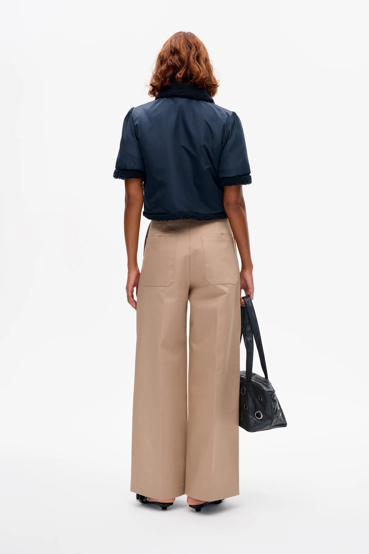 Narin Trousers - Portabella Camel Check by Baum und Pferdgarten