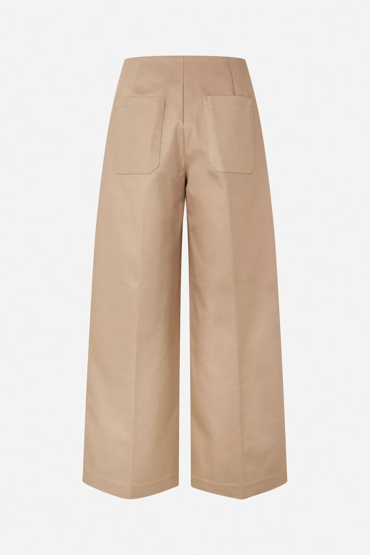 Narin Trousers - Portabella Camel Check by Baum und Pferdgarten