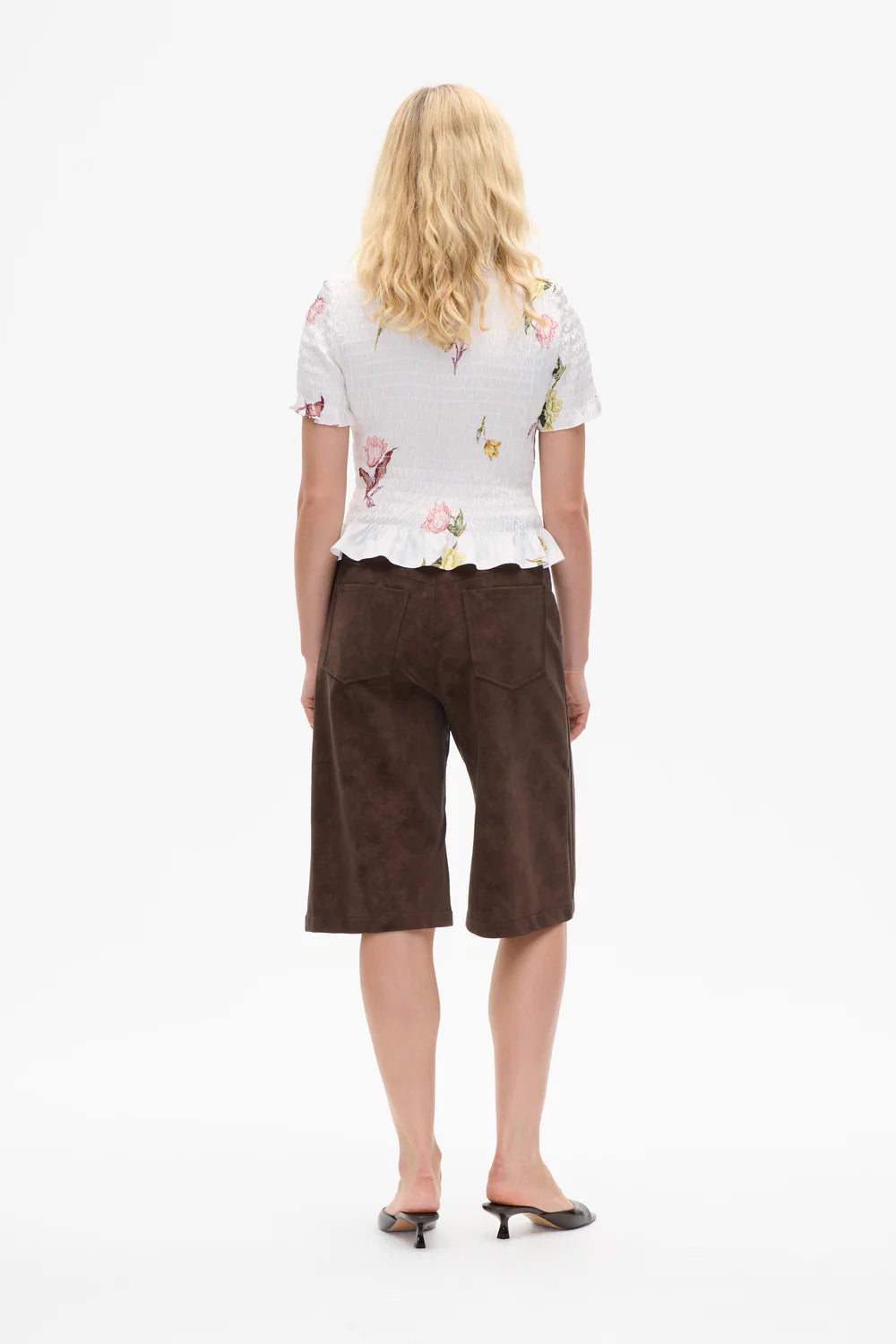 Myka Blouse - Coconut Creme Tulips by Baum und Pferdgarten