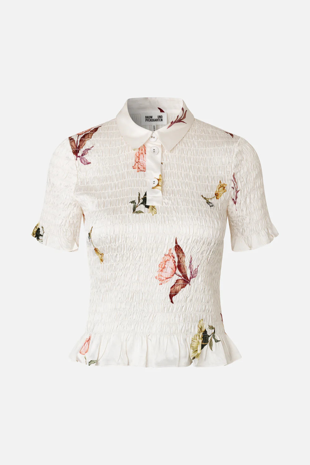 Myka Blouse - Coconut Creme Tulips by Baum und Pferdgarten