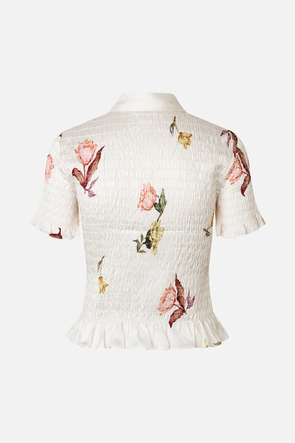 Myka Blouse - Coconut Creme Tulips by Baum und Pferdgarten