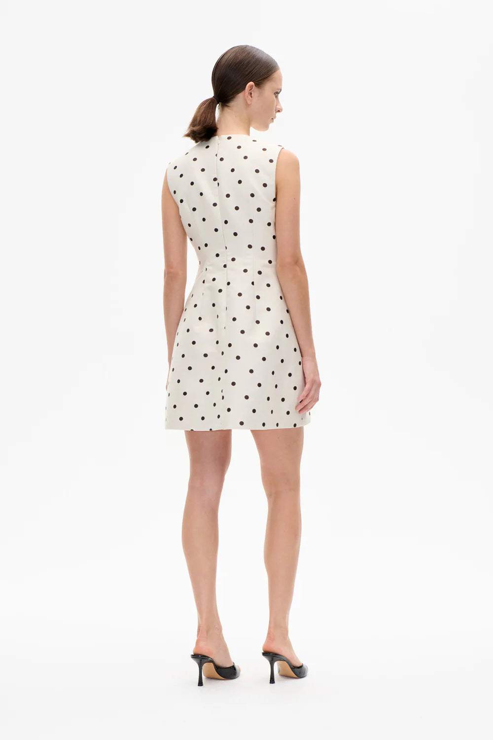 Amayah Dress - Egret Creme Dot by Baum und Pferdgarten