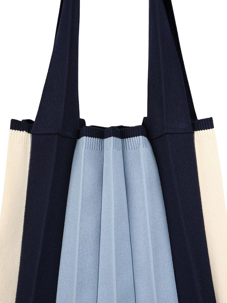 New 2Way Shopper Bag  - Blue by PleatsMama