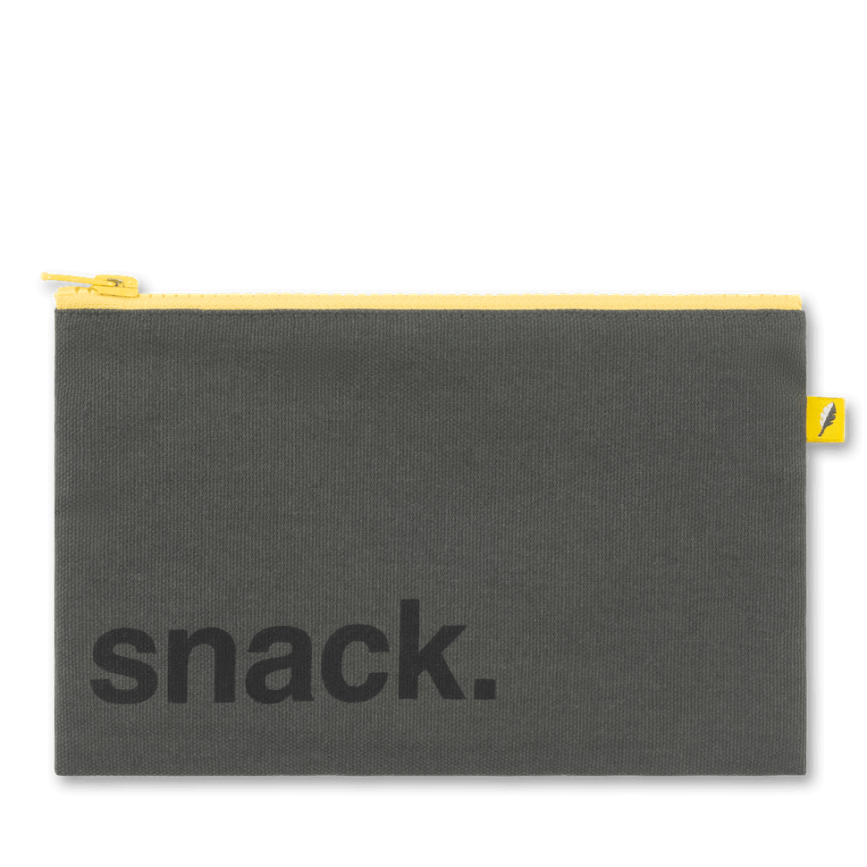Zip Snack Bag 'Snack' Dusk by Fluf