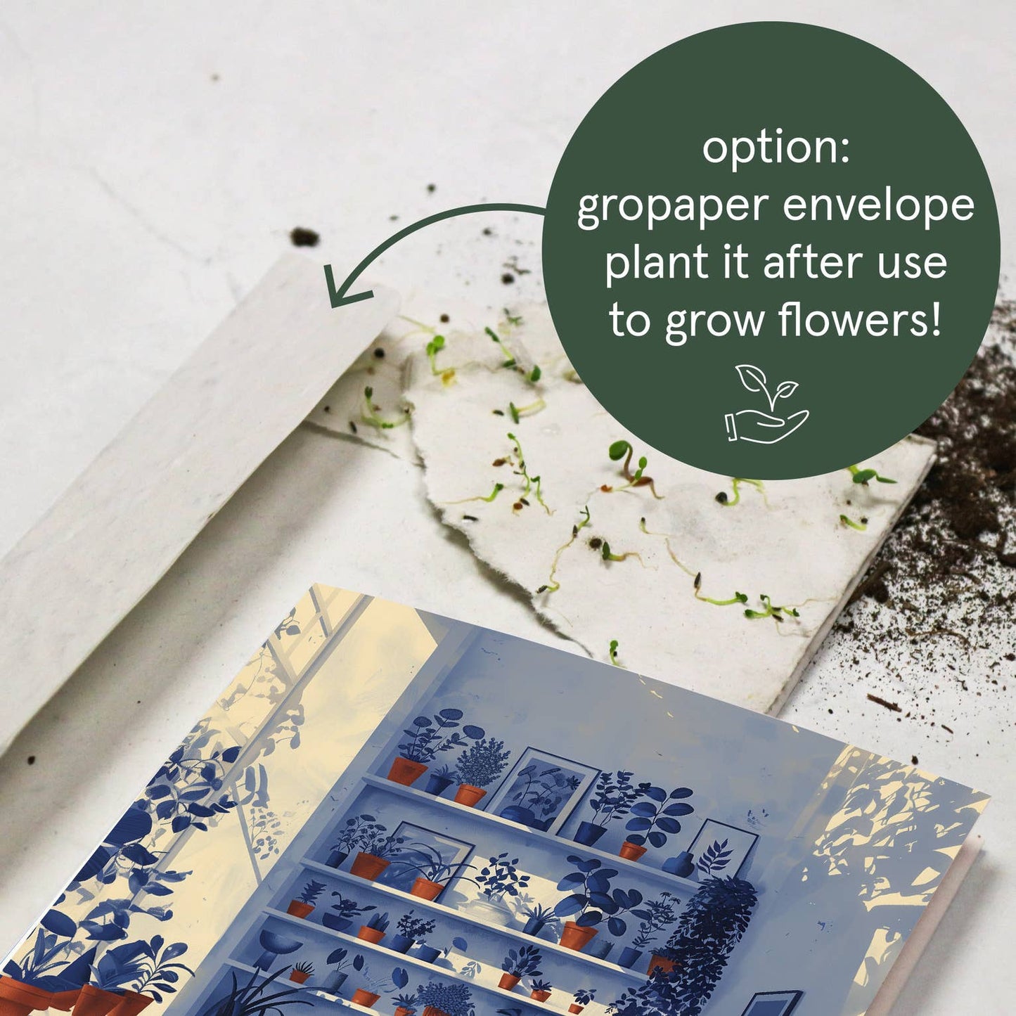 Another Year Full Of Growth| Birthday Card |New year's Card: Kraft paper