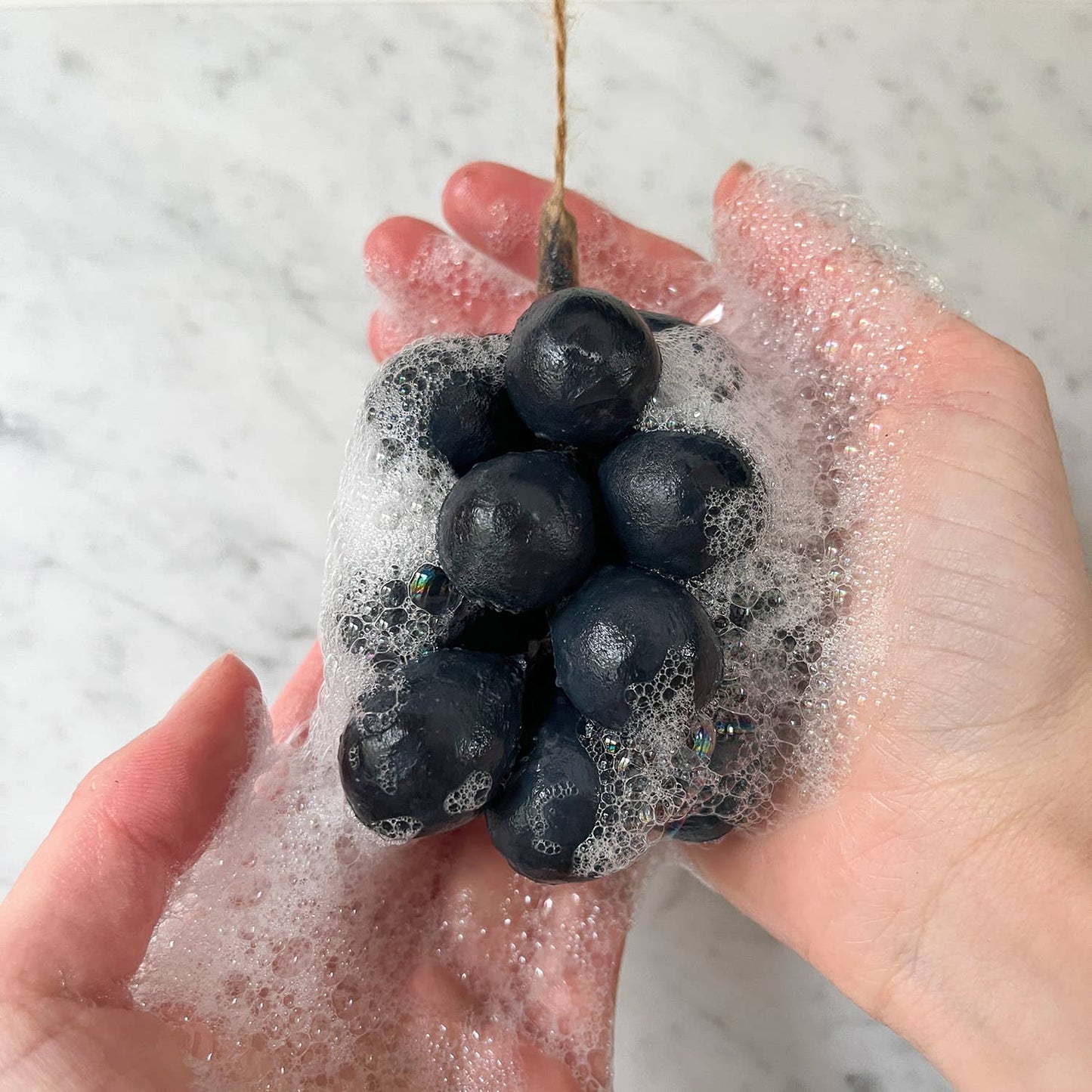 Handcrafted Grapes Soap - 100% Olive Oil: Cream by Botanopia