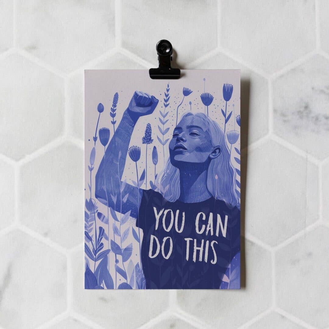 You can do this | Encouragement Card | Friendship Card: Kraft paper