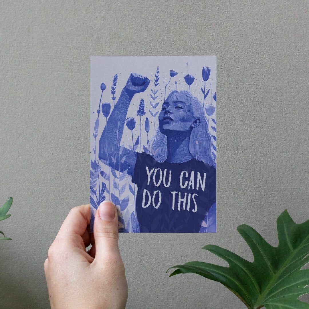 You can do this | Encouragement Card | Friendship Card: Kraft paper