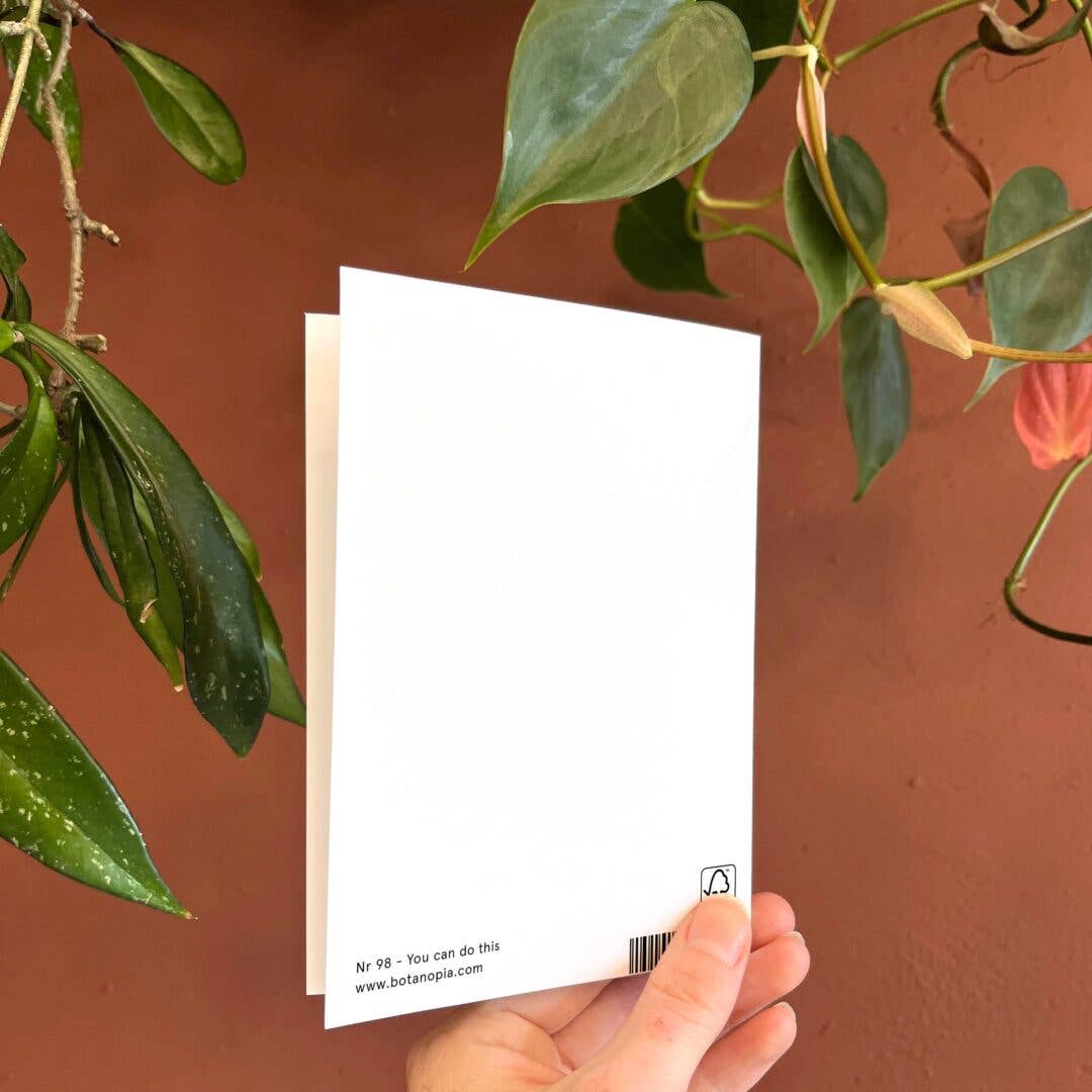 You can do this | Encouragement Card | Friendship Card: Kraft paper
