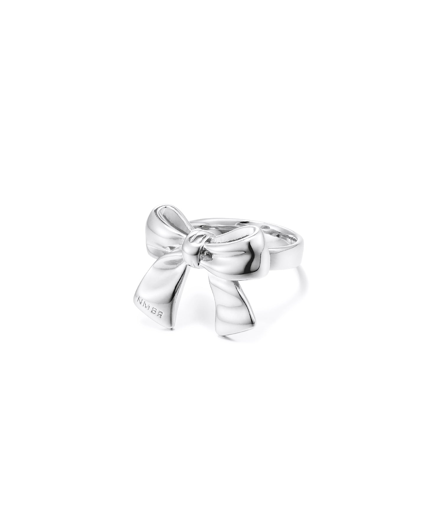 Ribbon Ring #5408 - Silver  by Numbering