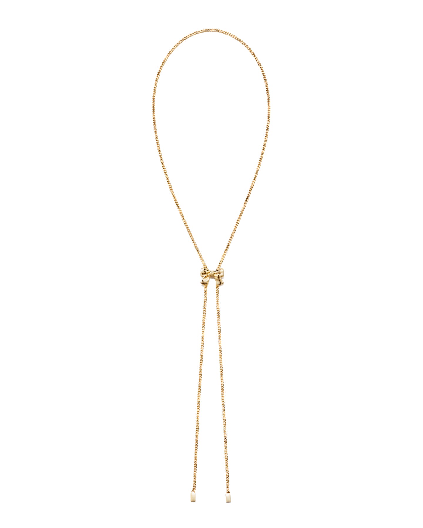 `Ribbon Drawstring Necklace #5764 Gold by Numbering