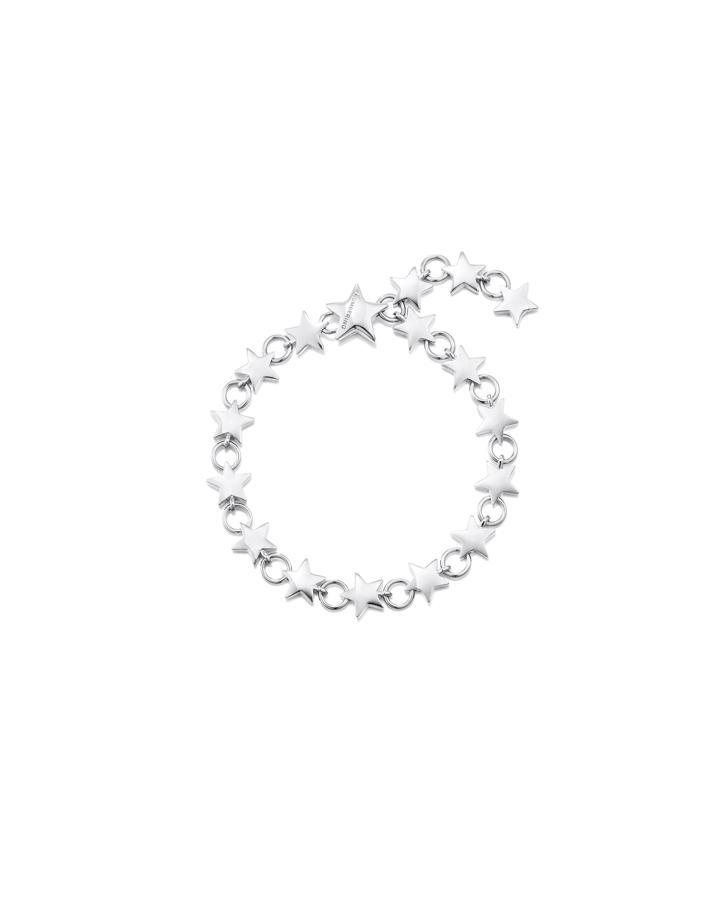 Star Chain Bracelet #5934 - Silver by Numbering