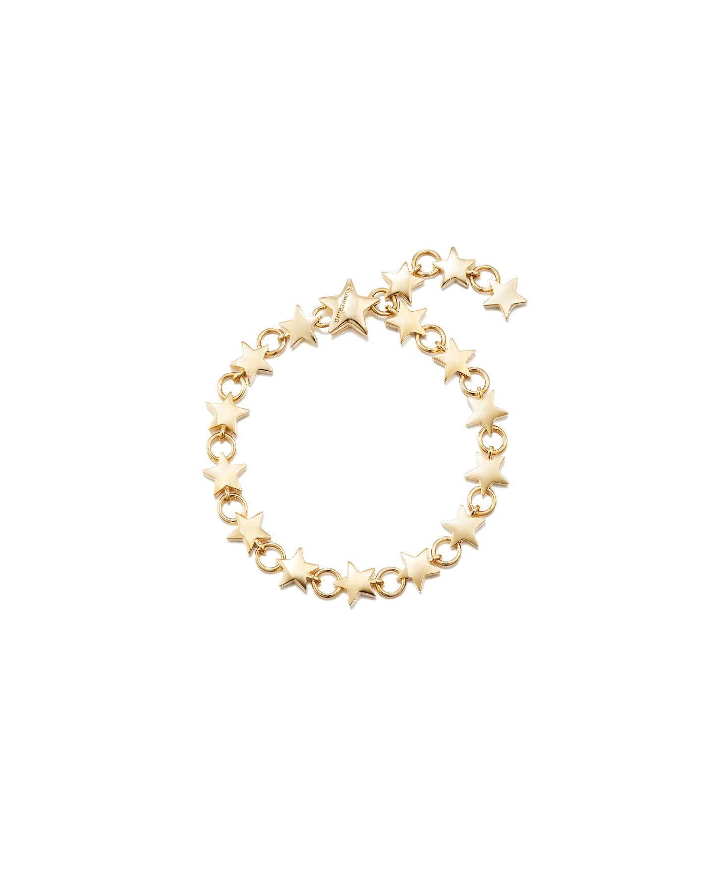 Star Chain Bracelet #5934 - Gold by Numbering