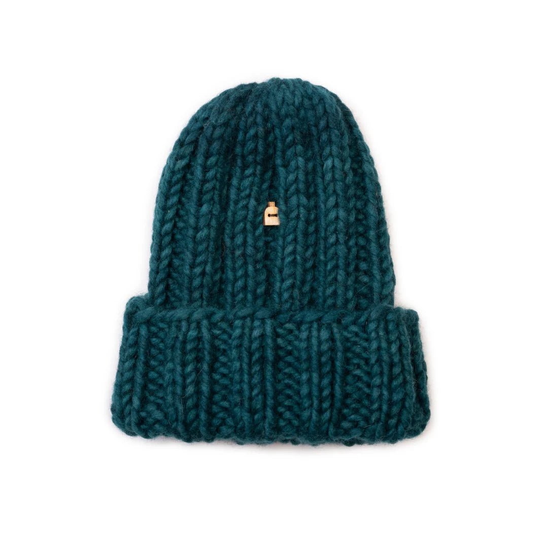 Muffi Beanie - Spruce Green Floristi by Myssy