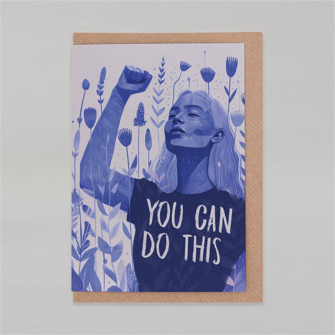 You can do this | Encouragement Card | Friendship Card: Kraft paper