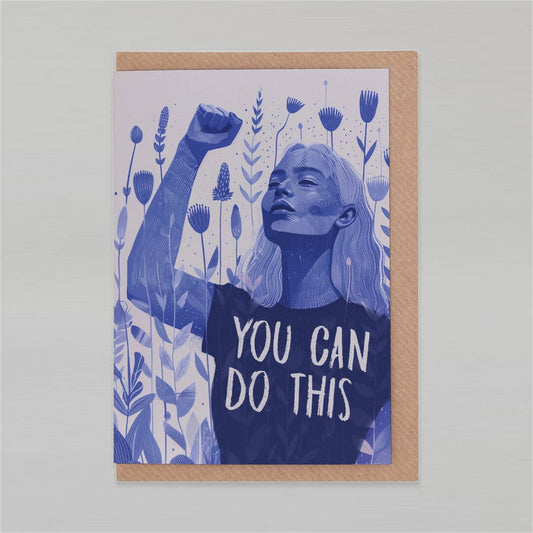 You can do this | Encouragement Card | Friendship Card: Kraft paper