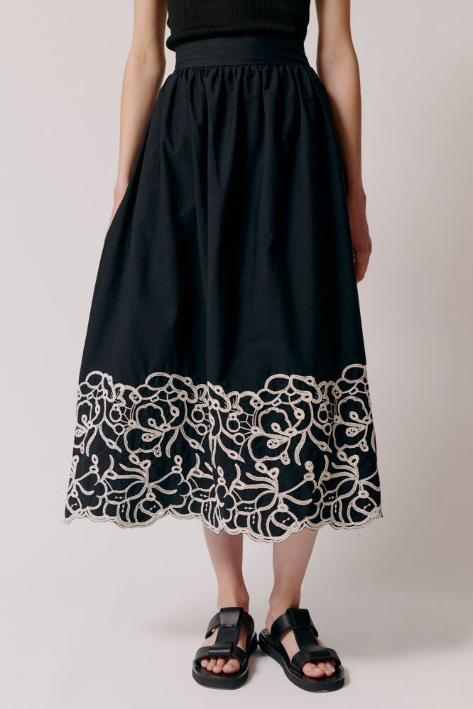 Lyra Skirt - Black by Hofmann Copenhagen