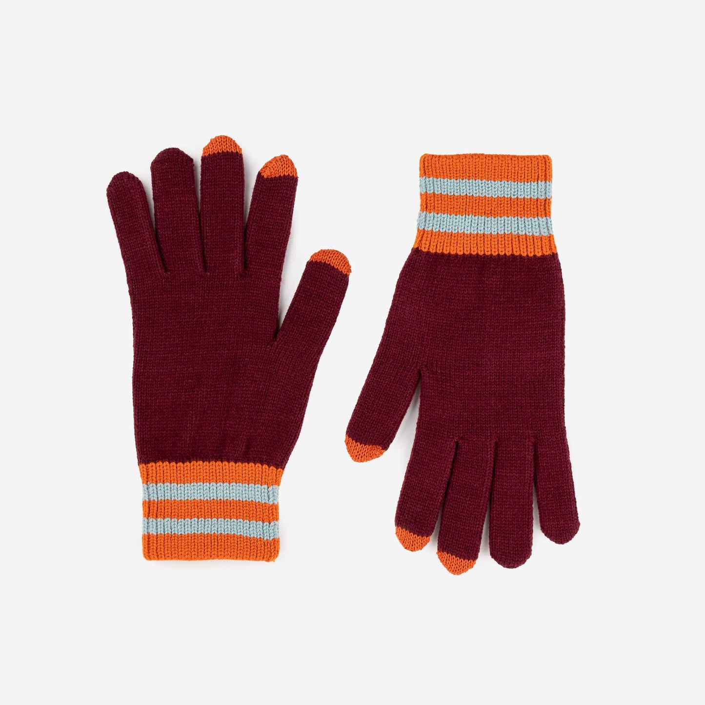Sport Cuff Touchscreen Gloves: Lilac