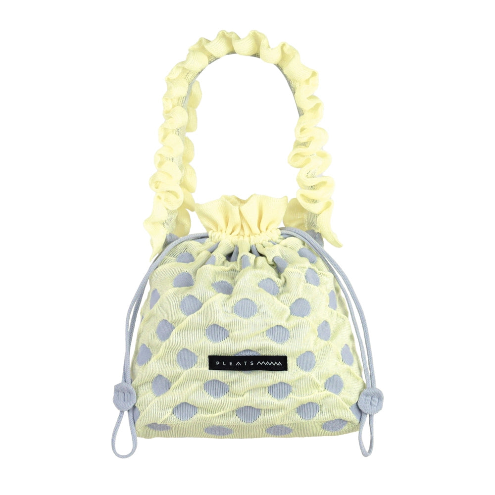 Polka Dot Mini Bag - Yellow by PleatsMama