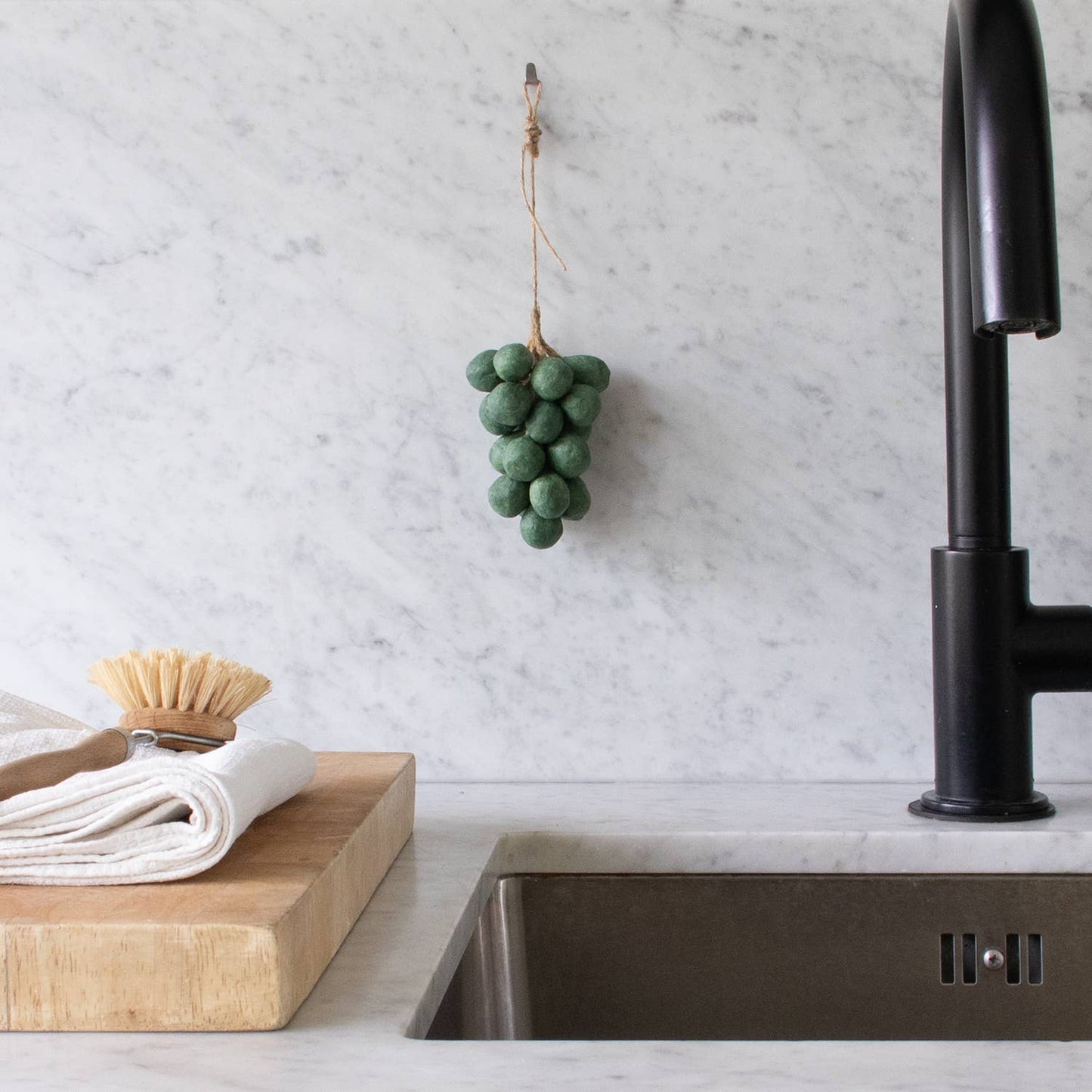 Handcrafted Grapes Soap - 100% Olive Oil: Cream by Botanopia