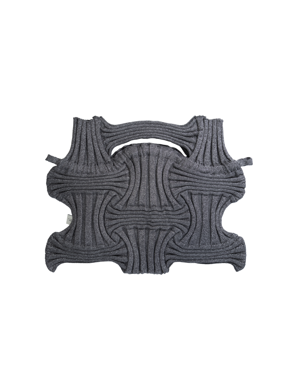 Big Bow Bag - Glitter Stone Brown by PleatsMama