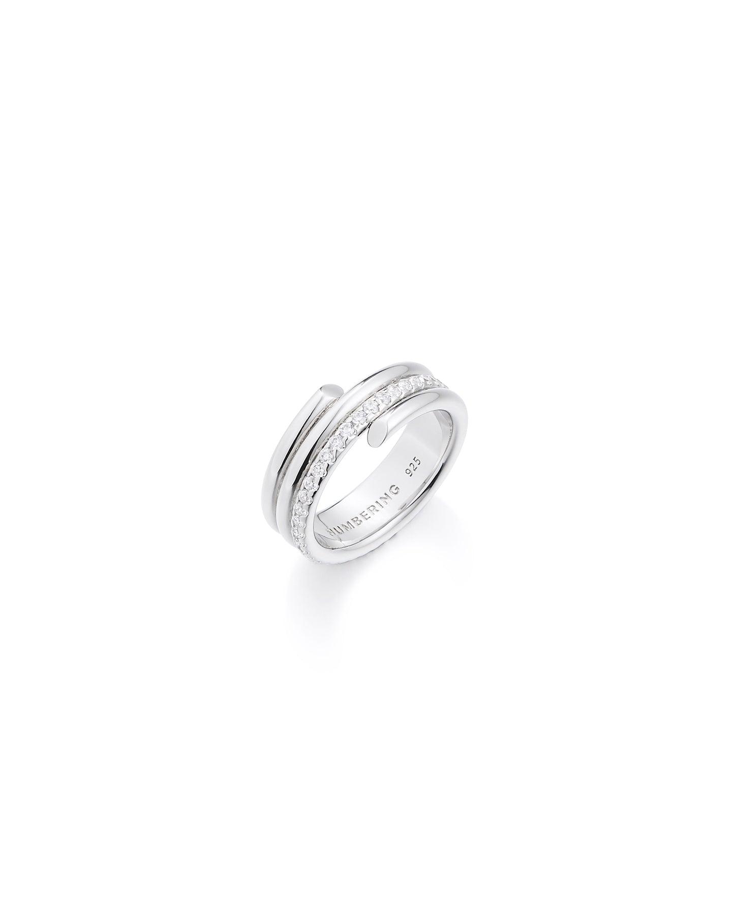 Volume Coil Ring (3 turns) #8403 - Silver by Numbering