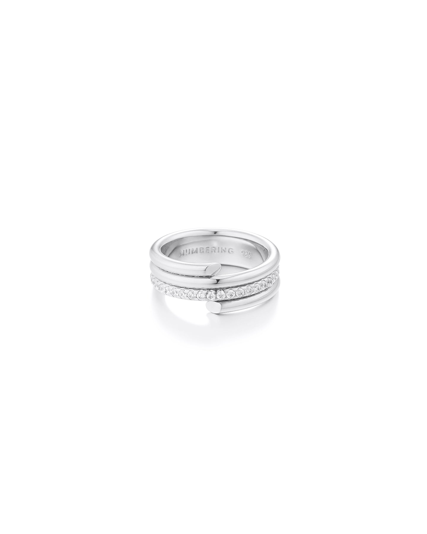 Volume Coil Ring (3 turns) #8403 - Silver by Numbering