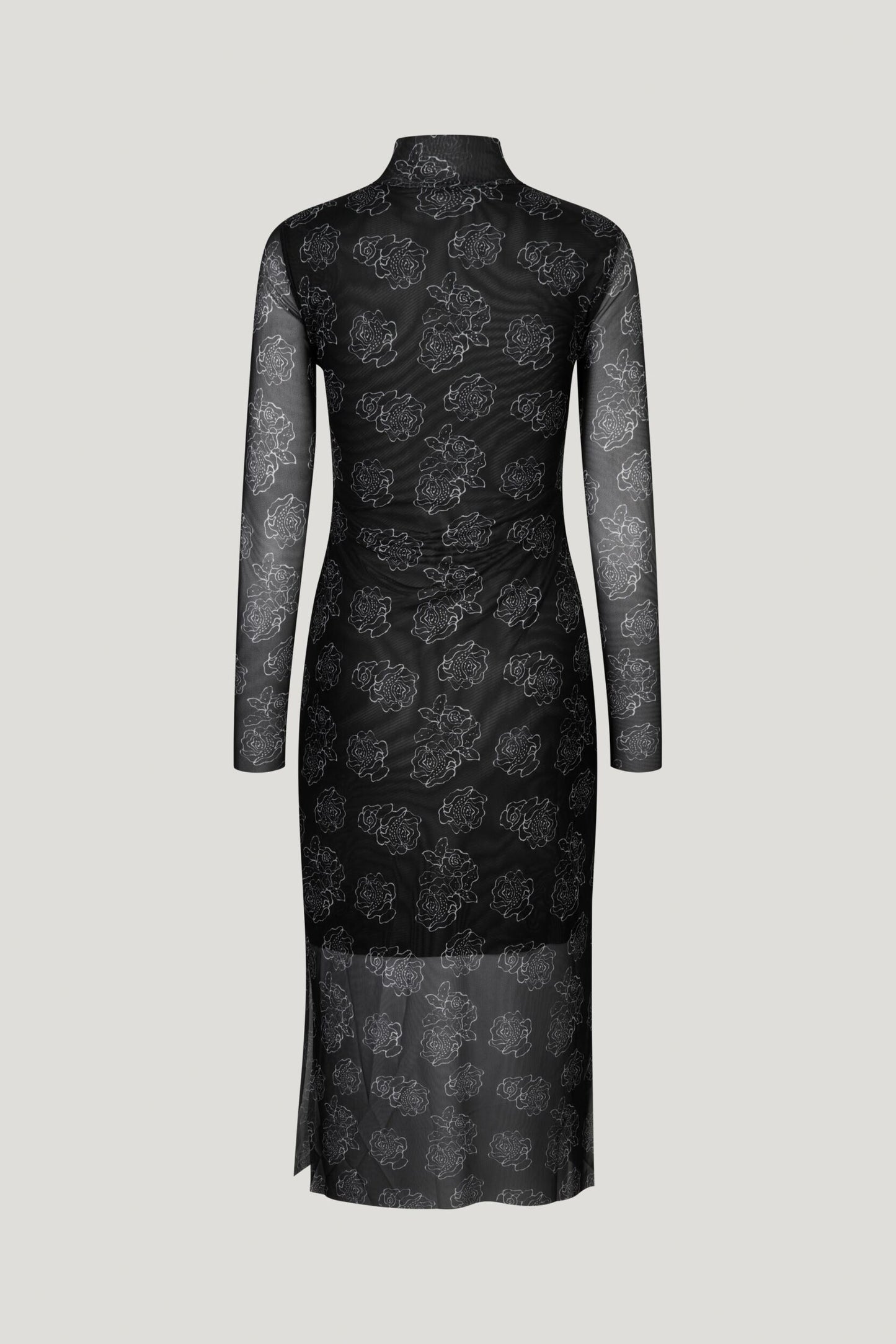 Jolain Dress - Black Embroidery Flower by Baum und Pferdgarten