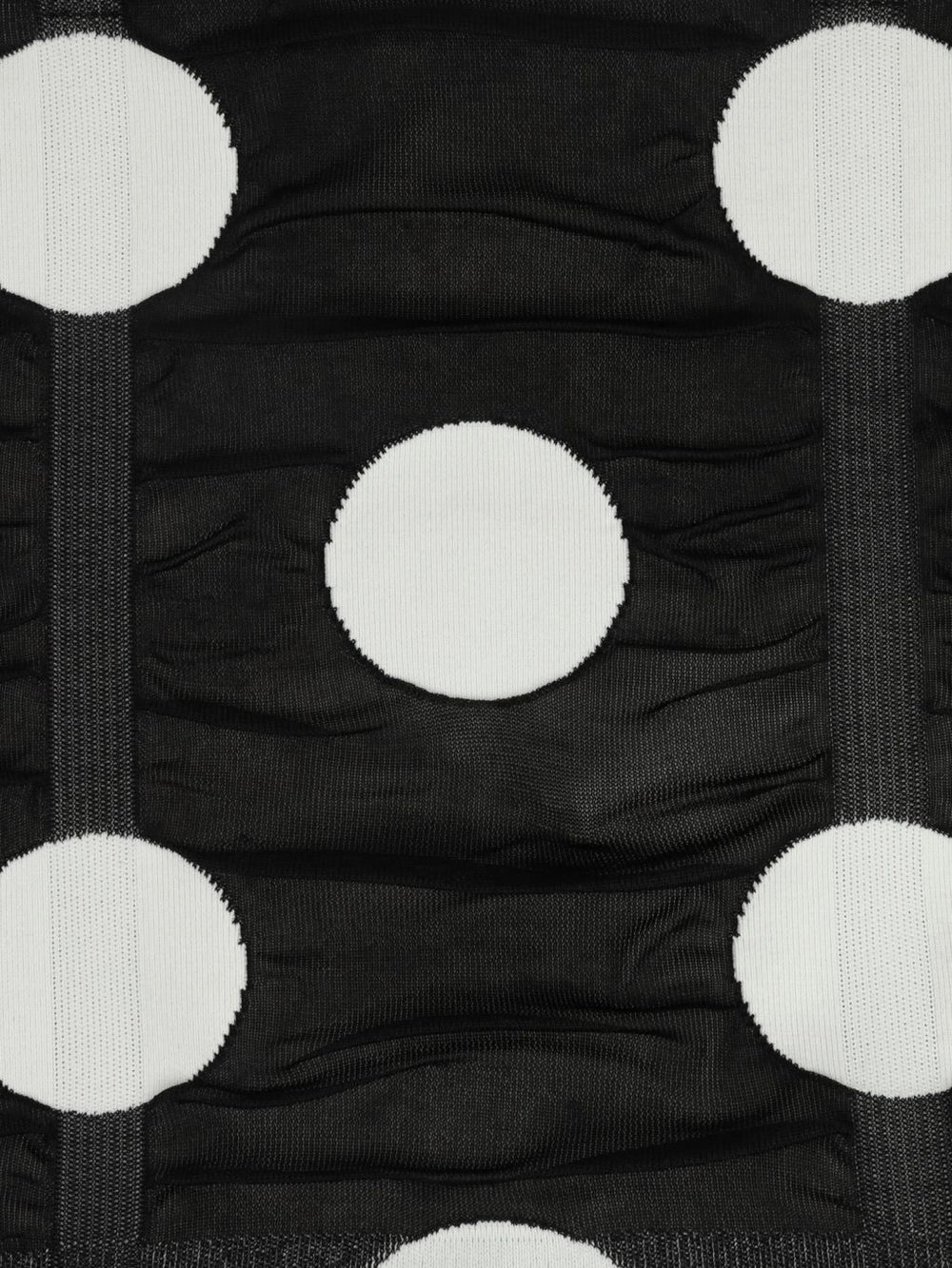 Polka Dot Shopper Bag - Black by PleatsMama