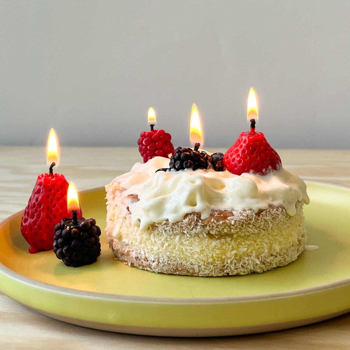 Candleberries – Berry-Shaped Birthday Candles (Set of 14) by Botanopia
