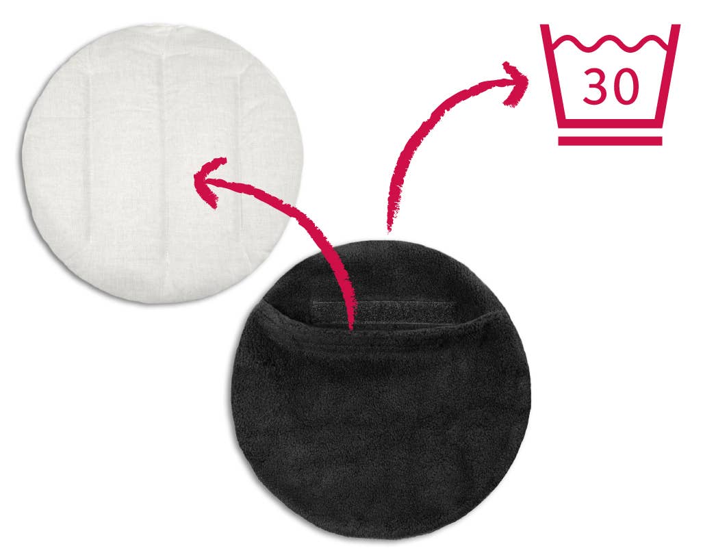 Organic Grain Pillow Belly Pad Fox - Red by Leschi