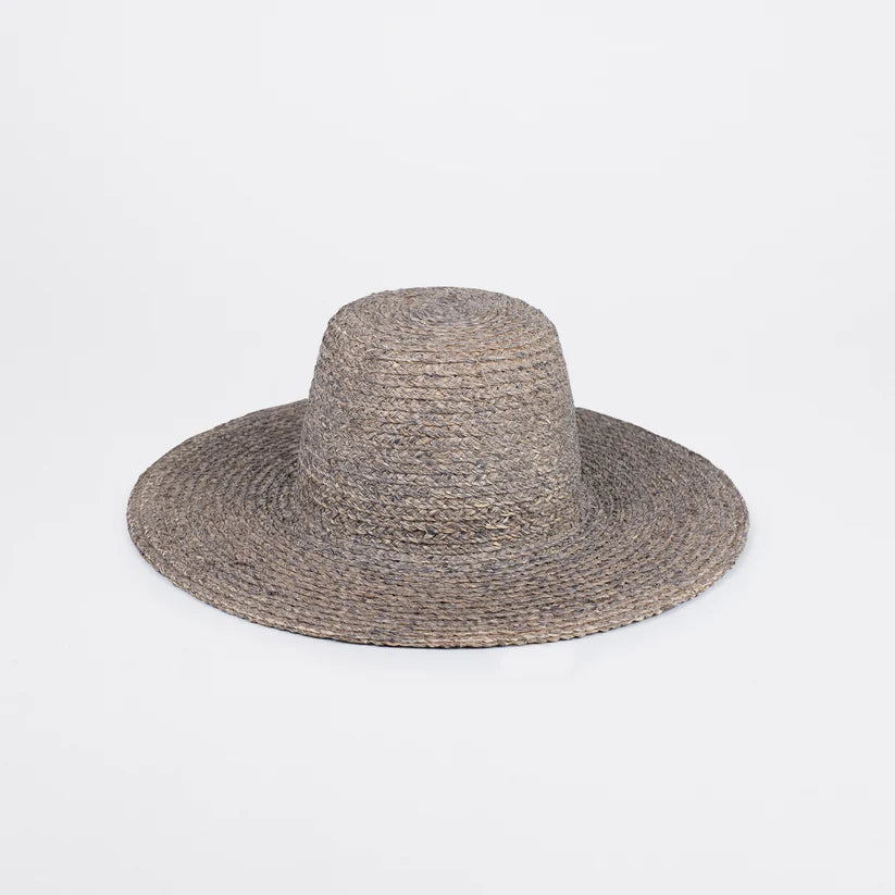 Lai Rafia Straw Hat - Lav Blue by Reinhard Plank
