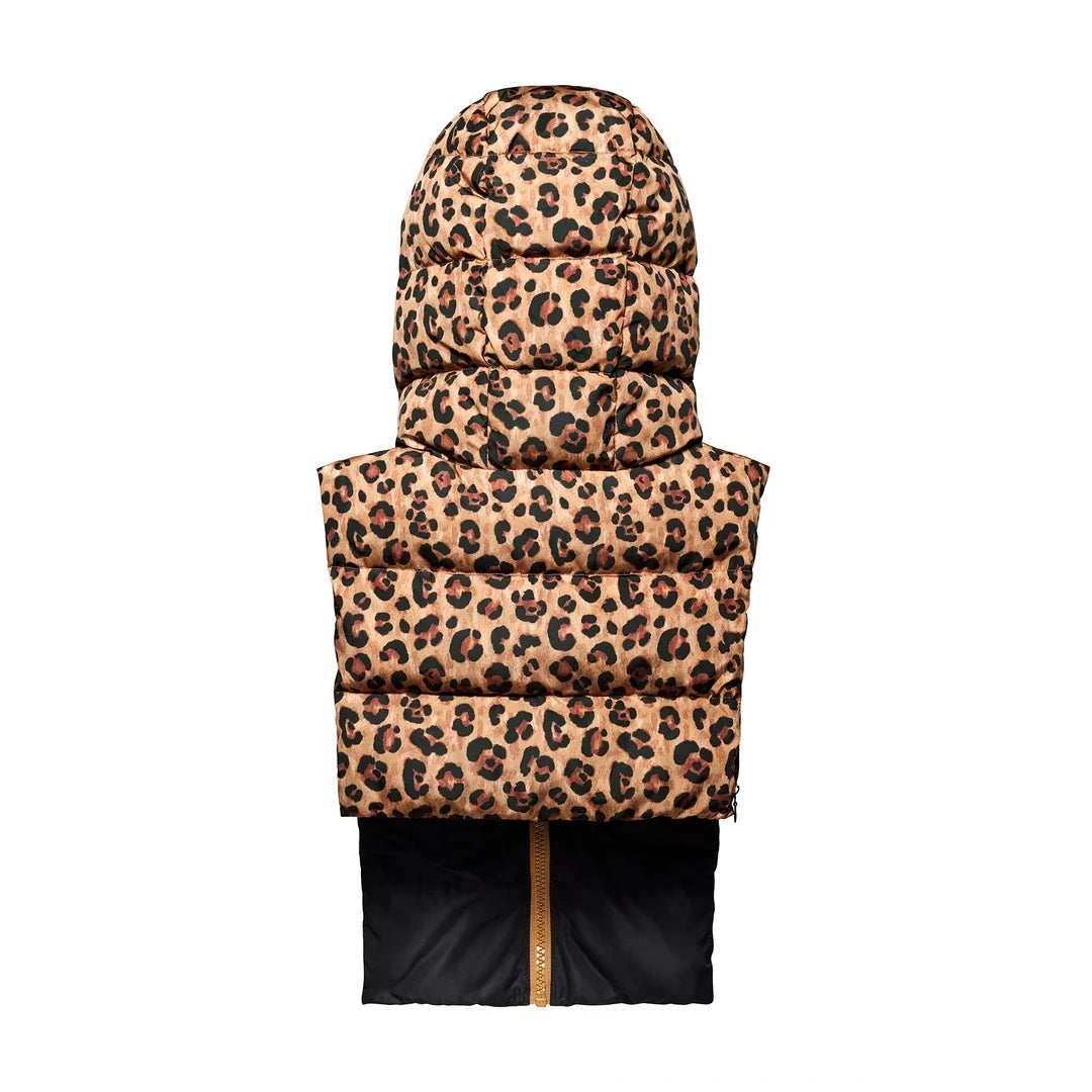 Reversible Pull-on Hood - Animal Print and Black by Fudoon