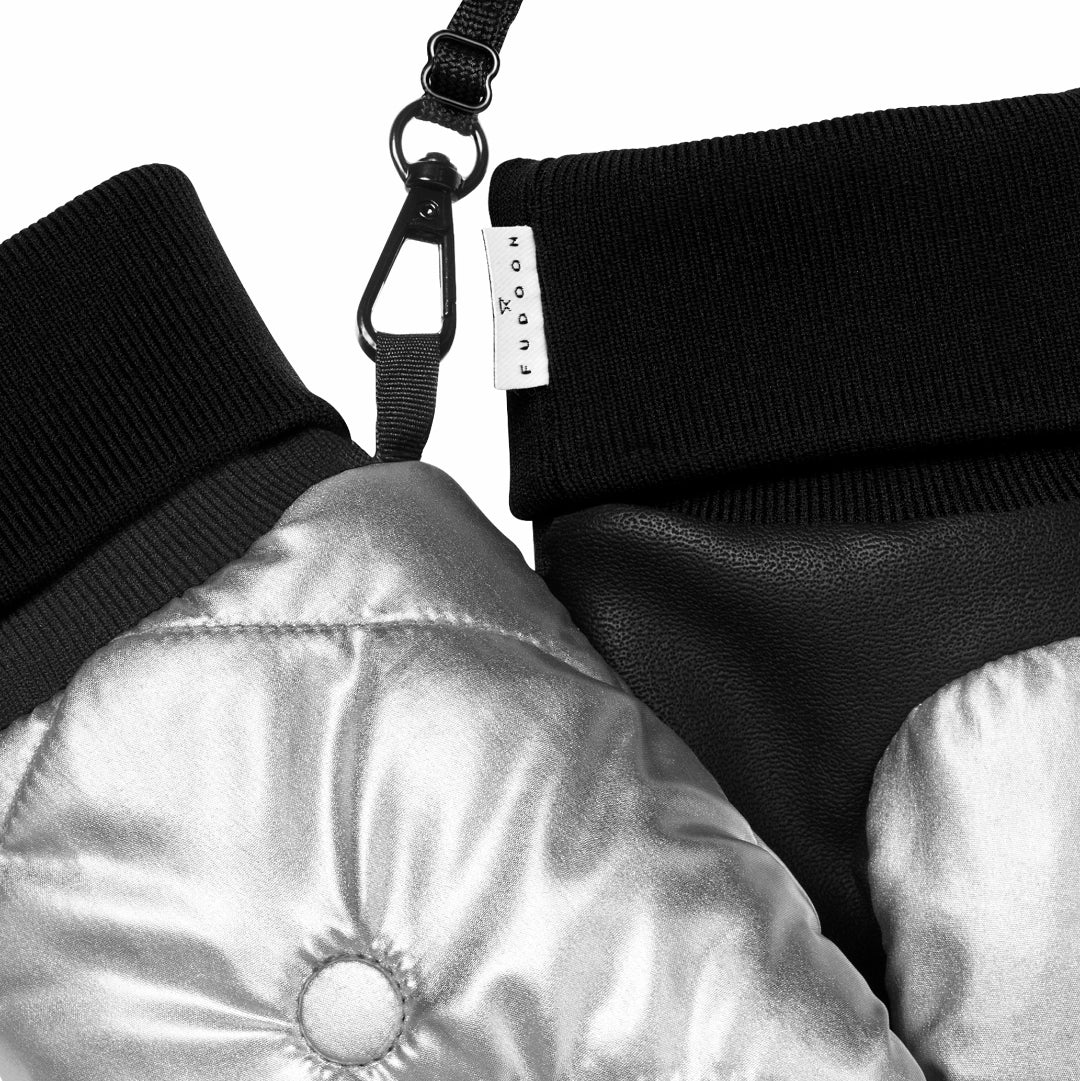 Convertible Mittens - Silver by Fudoon