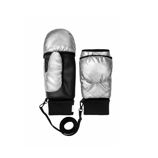 Convertible Mittens - Silver by Fudoon